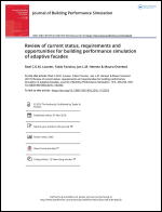 Review of current status, requirements and opportunities for building performance simulation of adaptive facade